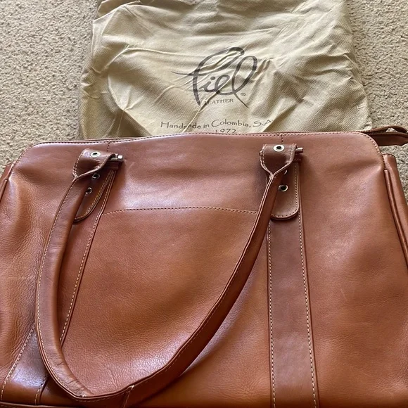 piel leather Bags Genuine Leather Tote Poshmark